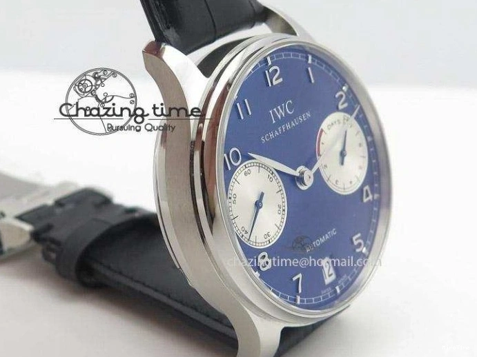 MIROTIME 0327 Portuguese Real PR IW500112 ZF 1:1 Laureus Edition On Black Leather Strap A Flexible 7369